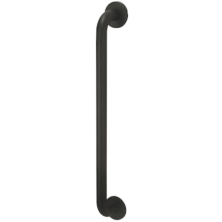 Olympia Faucets 24 in. Long, Metal Mount Grab Bar in Matte Black GB24-MB